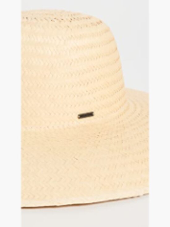 Woven Straw Sun Hat with Wide Brim and UPF 50+